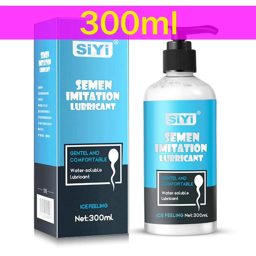 Lubrifiant Intime Effet Sperme Saveur Fruits – Gel à Base d’Eau pour Pénétration et Sextoys