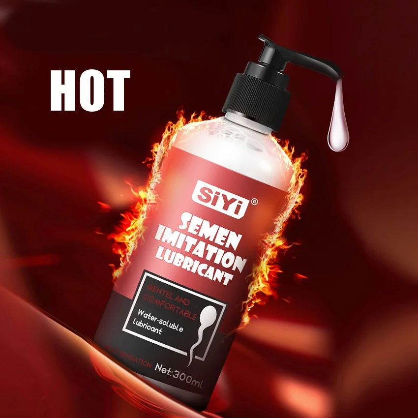 Lubrifiant Intime Effet Sperme Saveur Fruits – Gel à Base d’Eau pour Pénétration et Sextoys