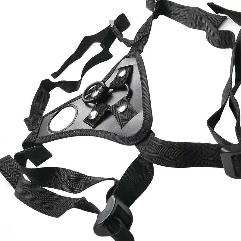 Strap-On Portatif avec Godemichet - Stimulation Point G - Pantalon Standard pour Femmes