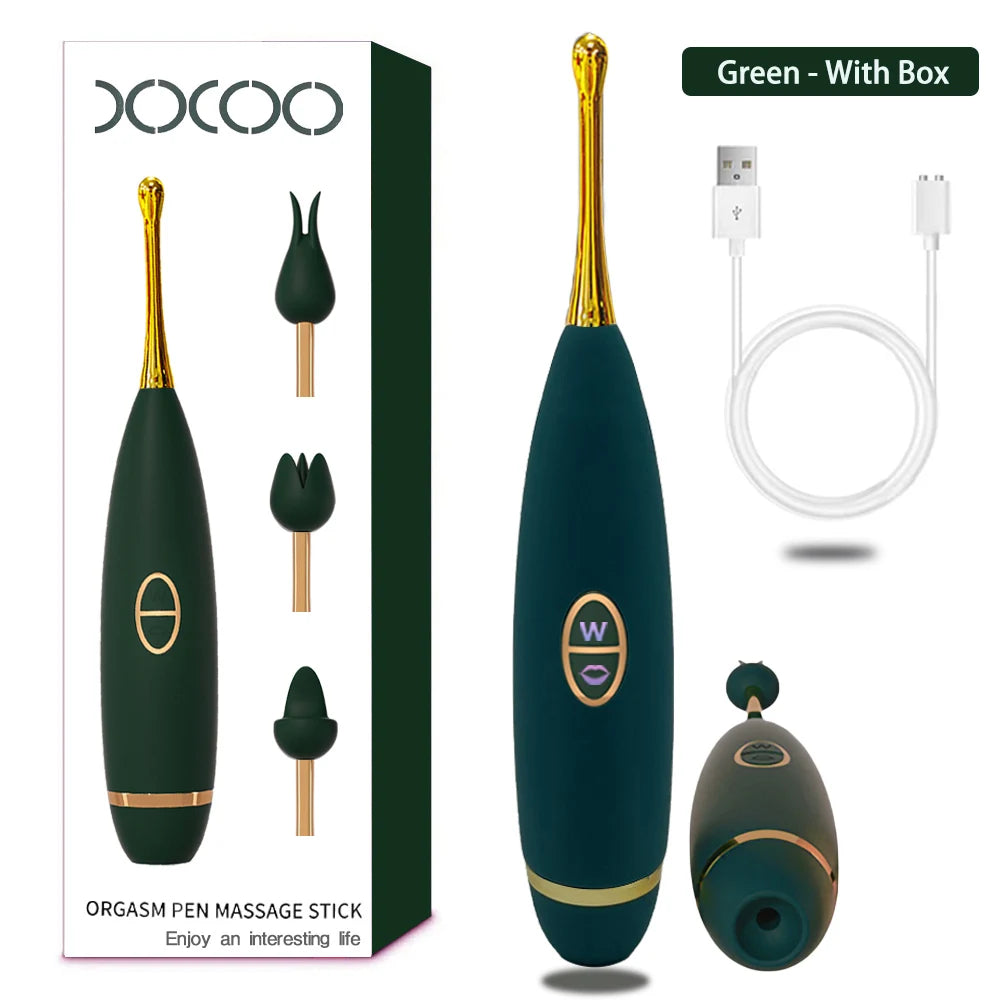 Vibromasseur Doigt Réaliste - Point G & Clitoris