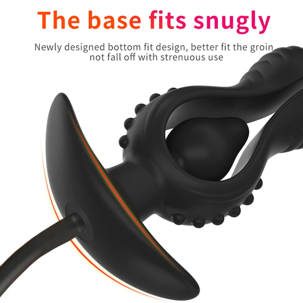 Gros Plug Anal Gonflable en Silicone - Massage Prostatique et Extension Anale | Sextoy Adulte Dilatateur
