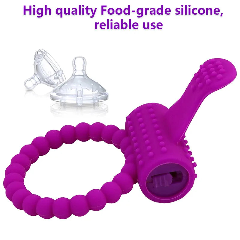 Anneau Pénien Vibrant – Sextoy pour Hommes, Femmes et Couples