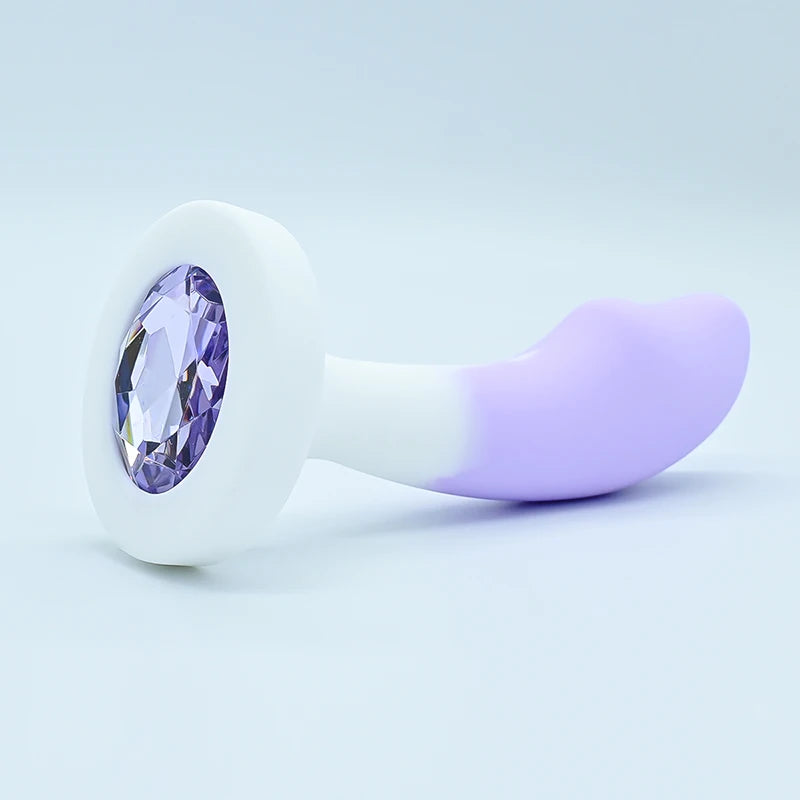 Plug Anal Silicone - Base Cristal | Stimulation Anale