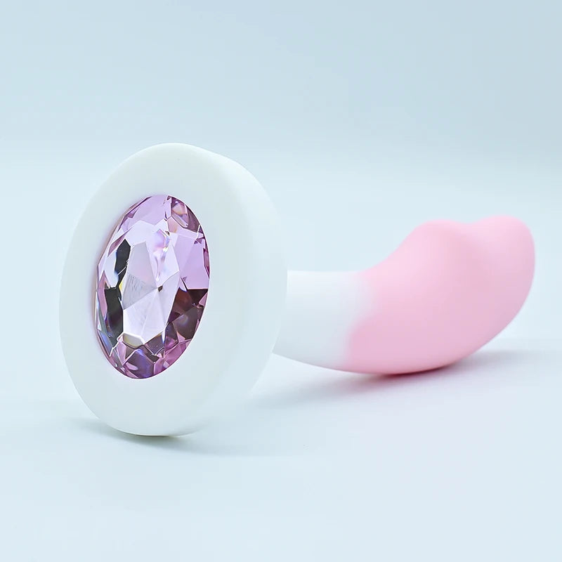 Plug Anal Silicone - Base Cristal | Stimulation Anale