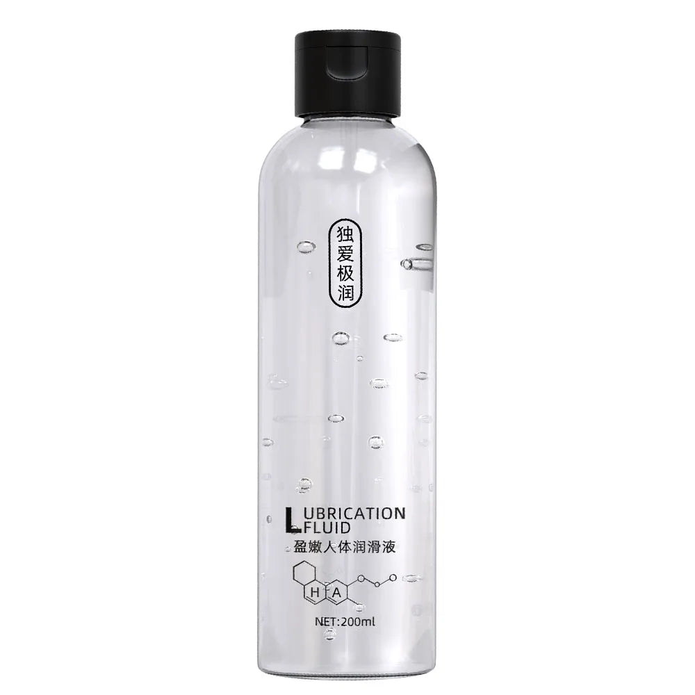 Lubrifiant Intime à Base d’Eau 200 ml – Gel Lubrifiant Sûr pour Usage Vaginal et Anal, Hommes et Femmes