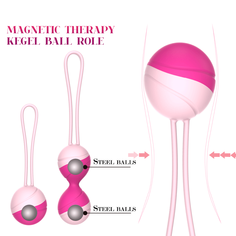 Boules de Kegel Vibrantes avec Télécommande – Œuf Vibrant pour Exercices Vaginal & Renforcement du Périnée