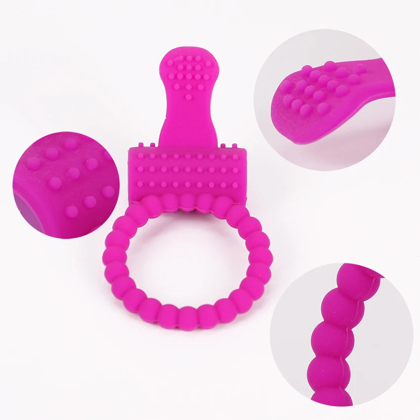 Anneau Pénien Vibrant – Sextoy pour Hommes, Femmes et Couples