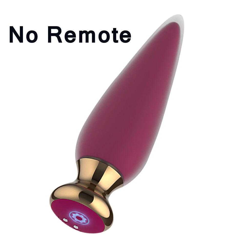 Plug Anal Vibrant Bluetooth - Télécommande via Application - Sextoy Unisexe Sans Fil pour Stimulation du Point G et Prostate - Compatible Homme/Femme