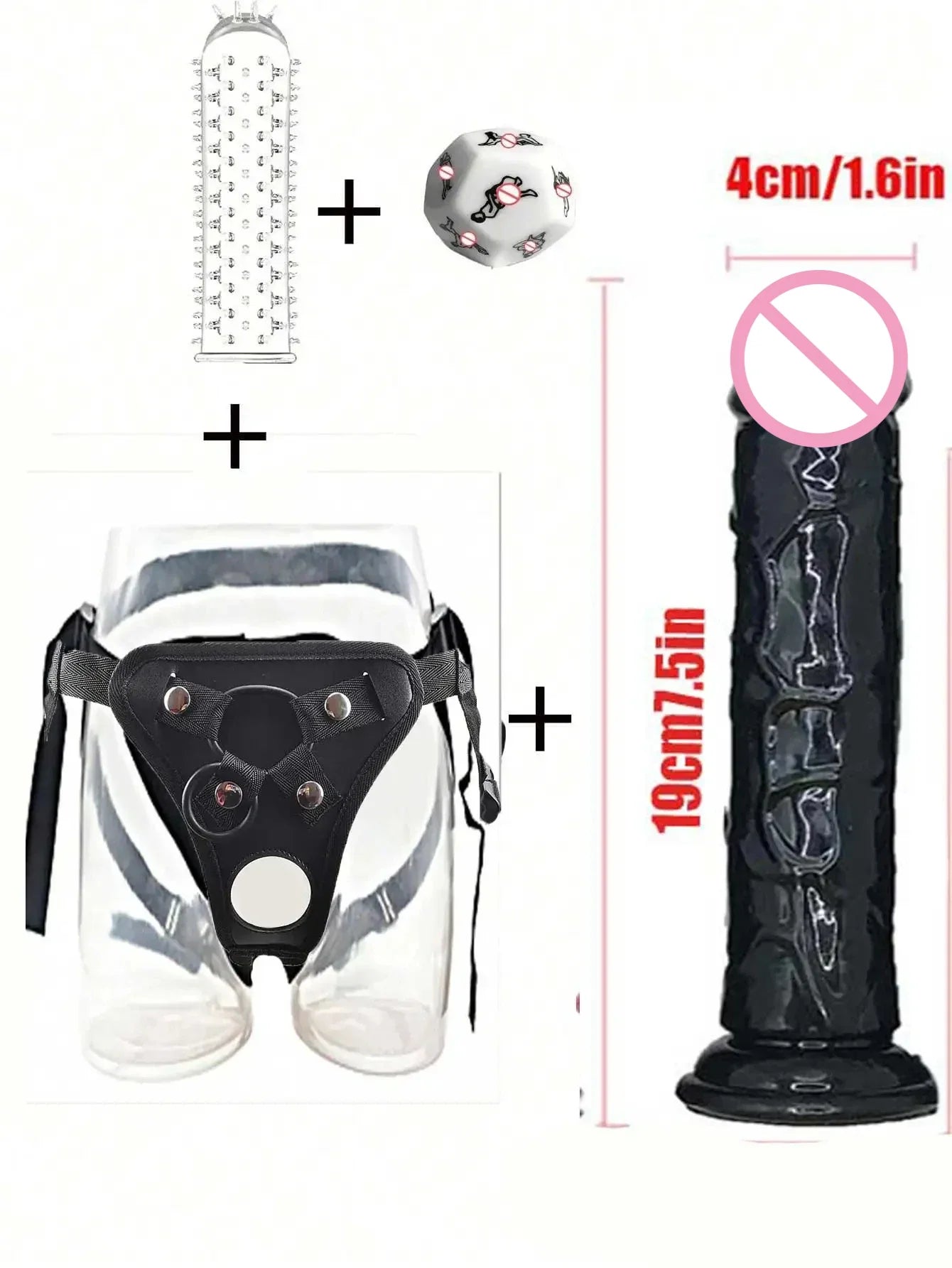 Strap-On Portatif avec Godemichet - Stimulation Point G - Pantalon Standard pour Femmes