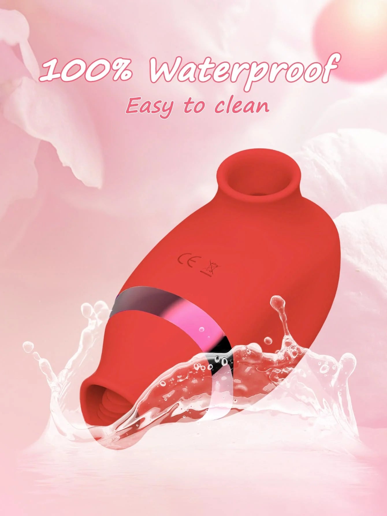 Stimulateur Clitoridien et Vaginal Double Action - Vibreur Succeur et Lècheur pour Femme | Sextoy Adulte