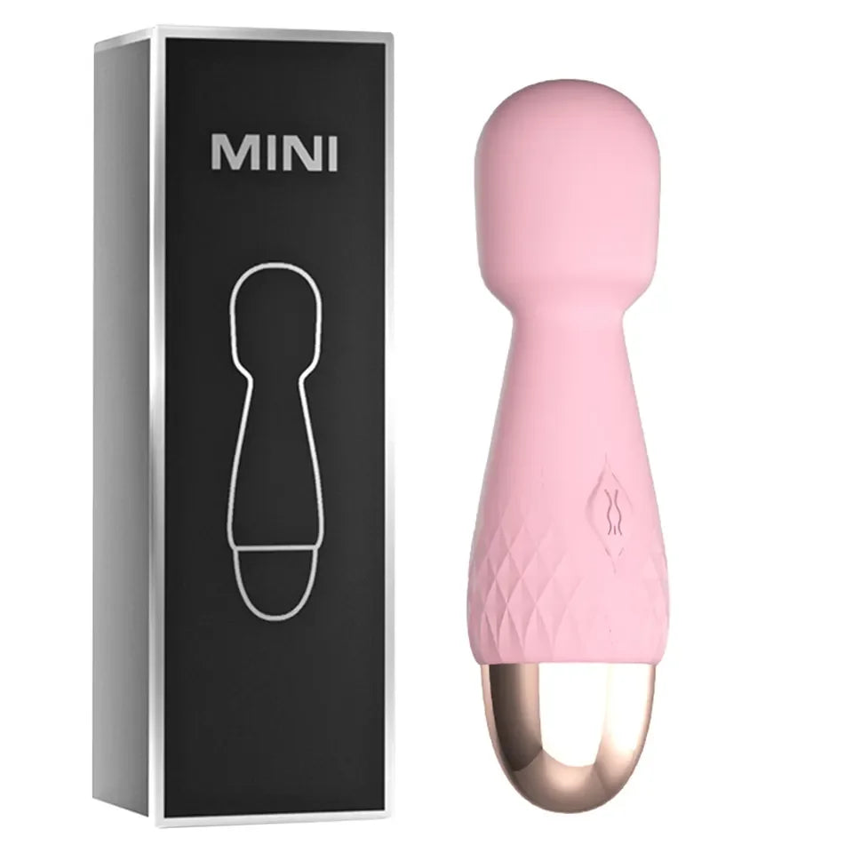 Mini Vibromasseur Silicone Puissant & Silencieux - Clitoridien & G-Spot