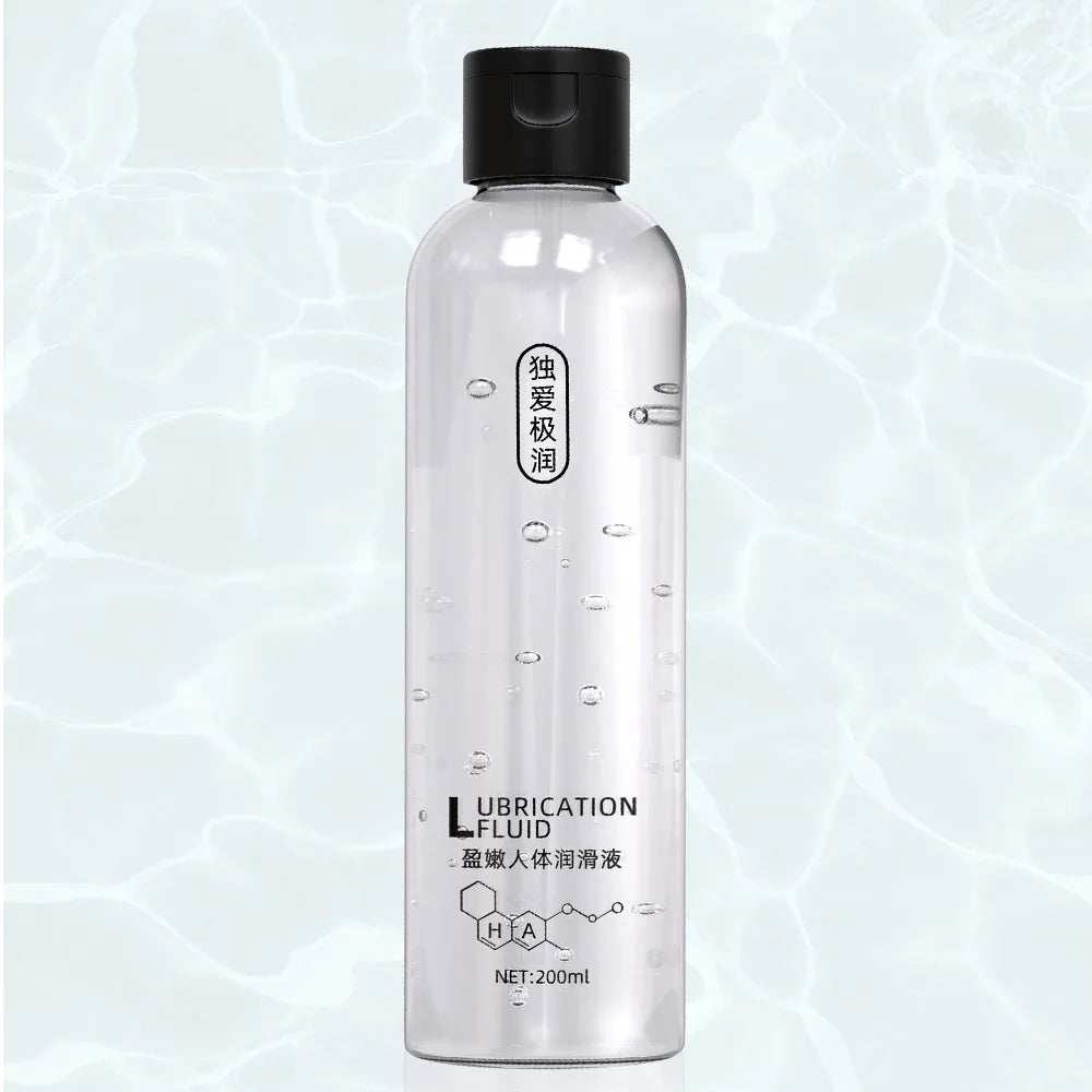 Lubrifiant Intime à Base d’Eau 200 ml – Gel Lubrifiant Sûr pour Usage Vaginal et Anal, Hommes et Femmes