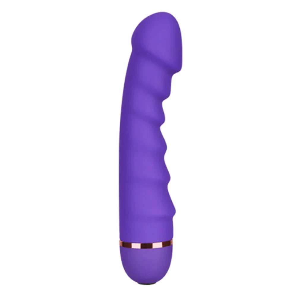 Vibrateur 20 Modes en Silicone Souple - Godemichet Réaliste avec Moteur Puissant - Stimulateur Point G et Clitoris - Masturbateur Féminin Adulte