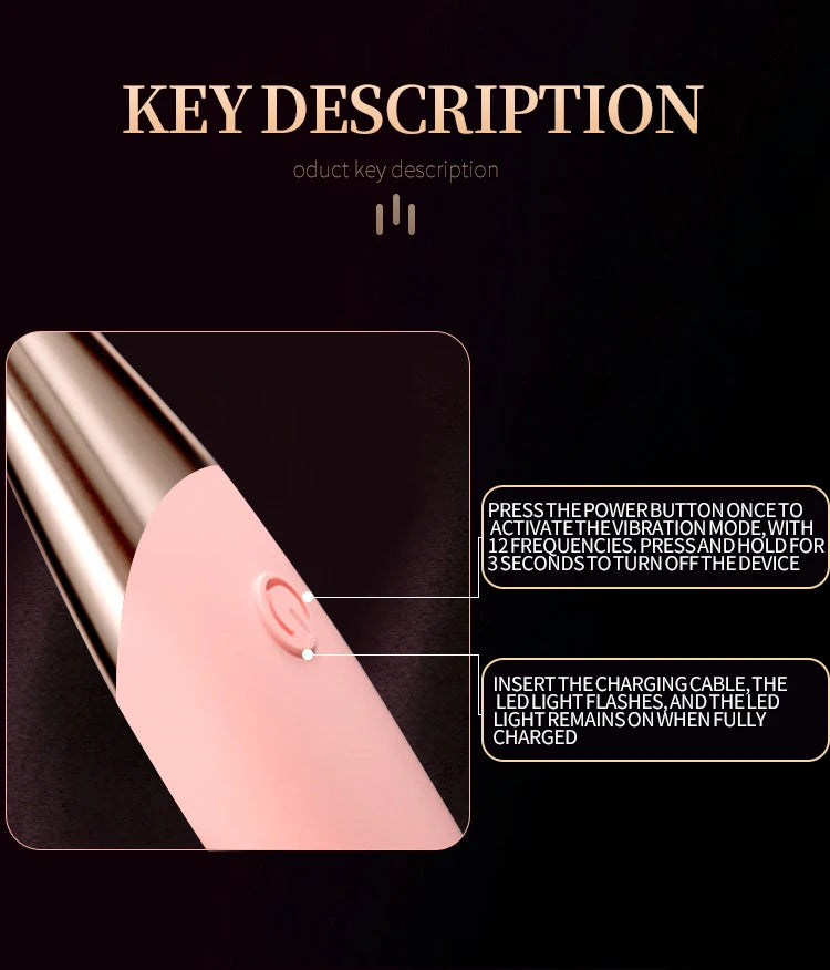 "Vibromasseur point G utilisé pour la stimulation magnétique du clitoris féminin, avec vibrations multifréquences ultrasoniques et rechargeables."