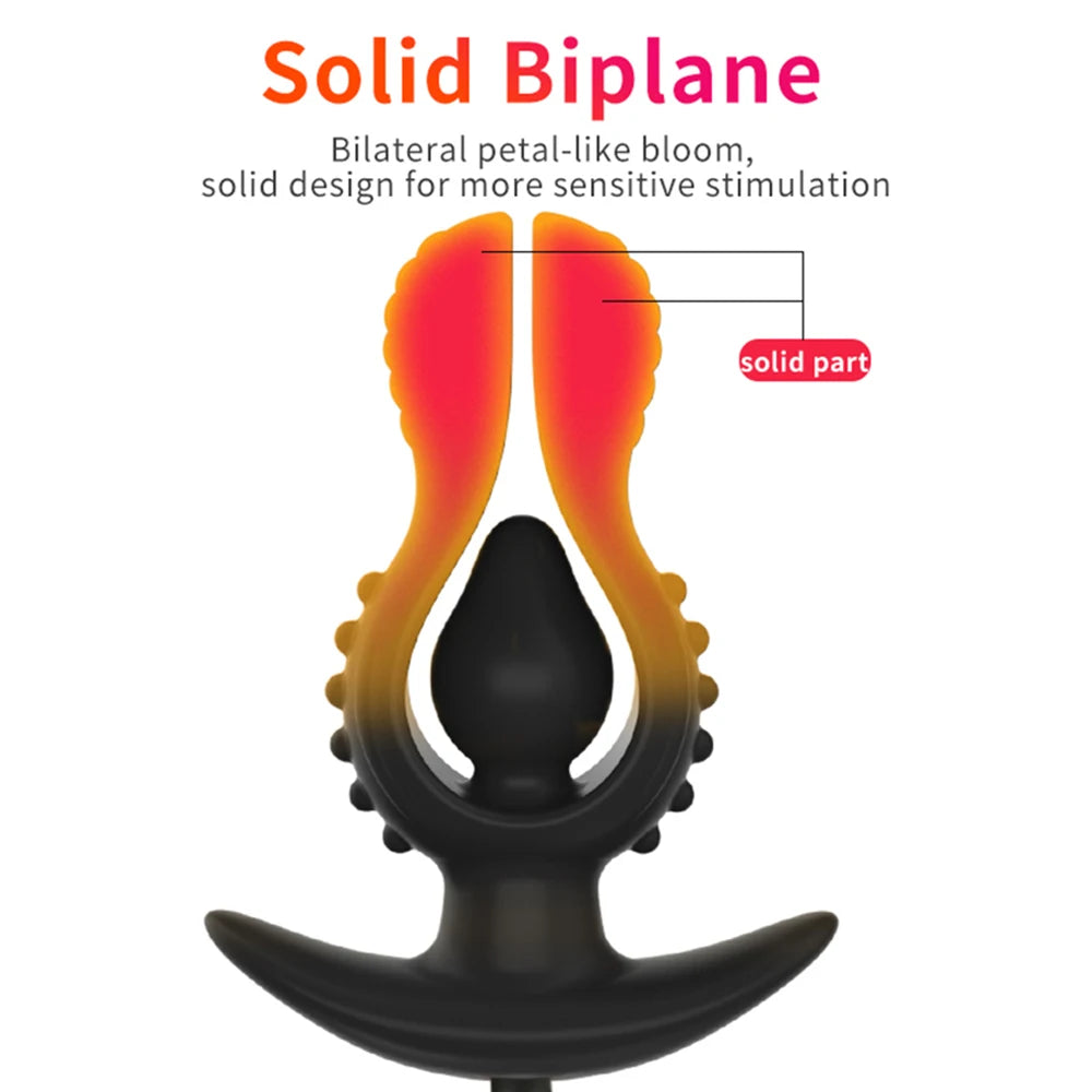 Gros Plug Anal Gonflable en Silicone - Massage Prostatique et Extension Anale | Sextoy Adulte Dilatateur