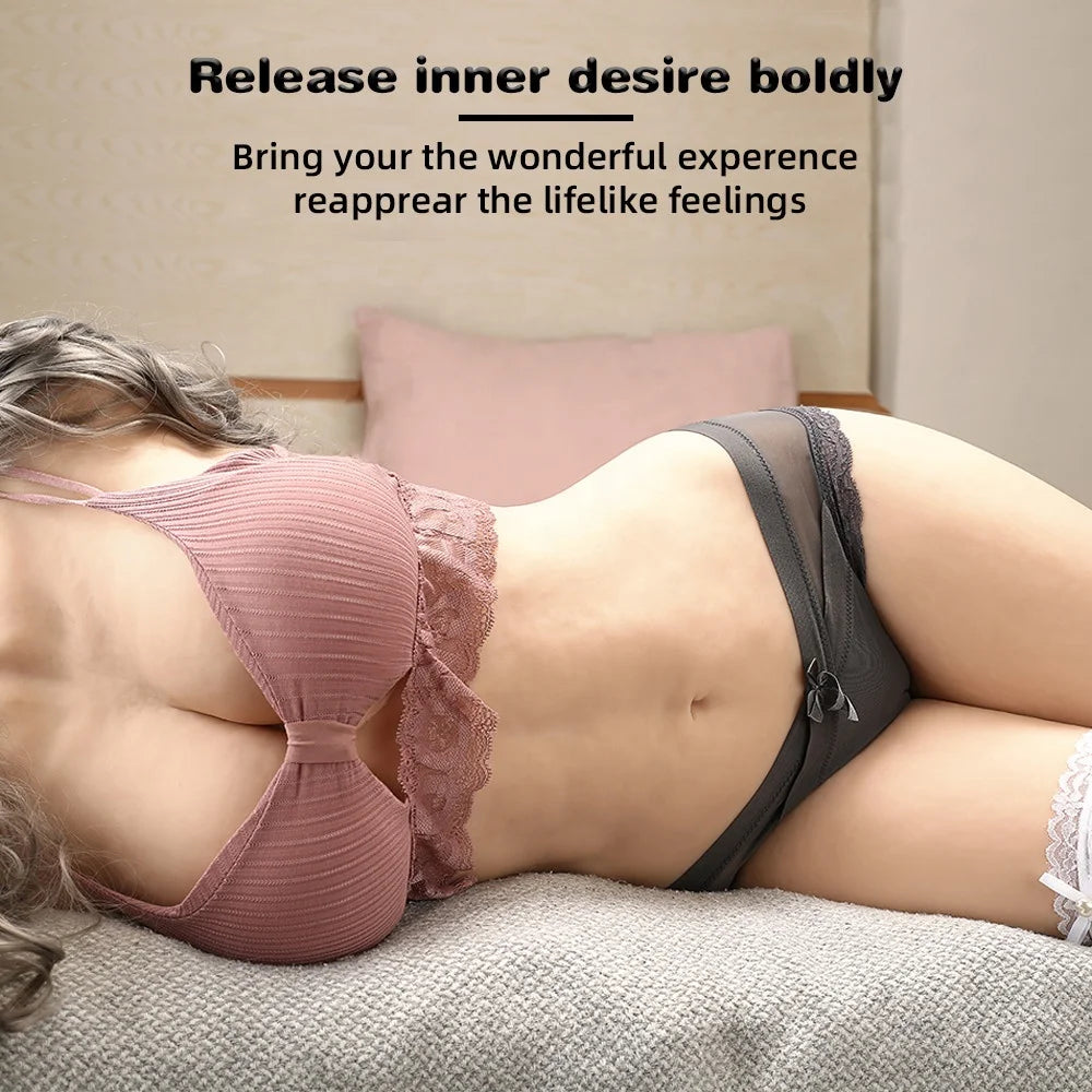Sex Doll Taille Réelle pour Homme – Corps Féminin Réaliste avec Vagin et Anus Hyper Réalistes, Poupée Sexy Haut de Gamme