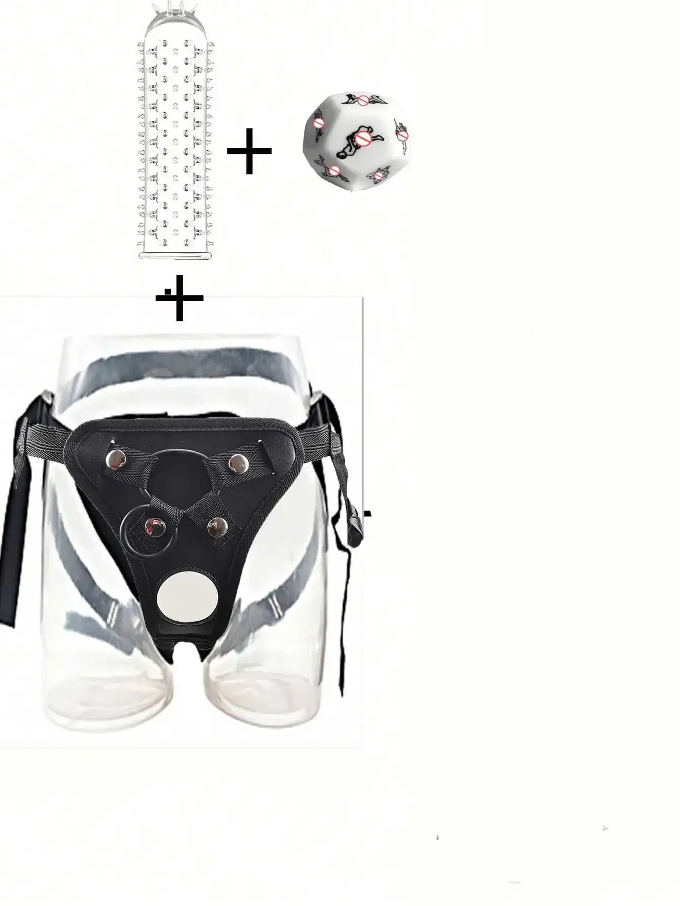 Strap-On Portatif avec Godemichet - Stimulation Point G - Pantalon Standard pour Femmes