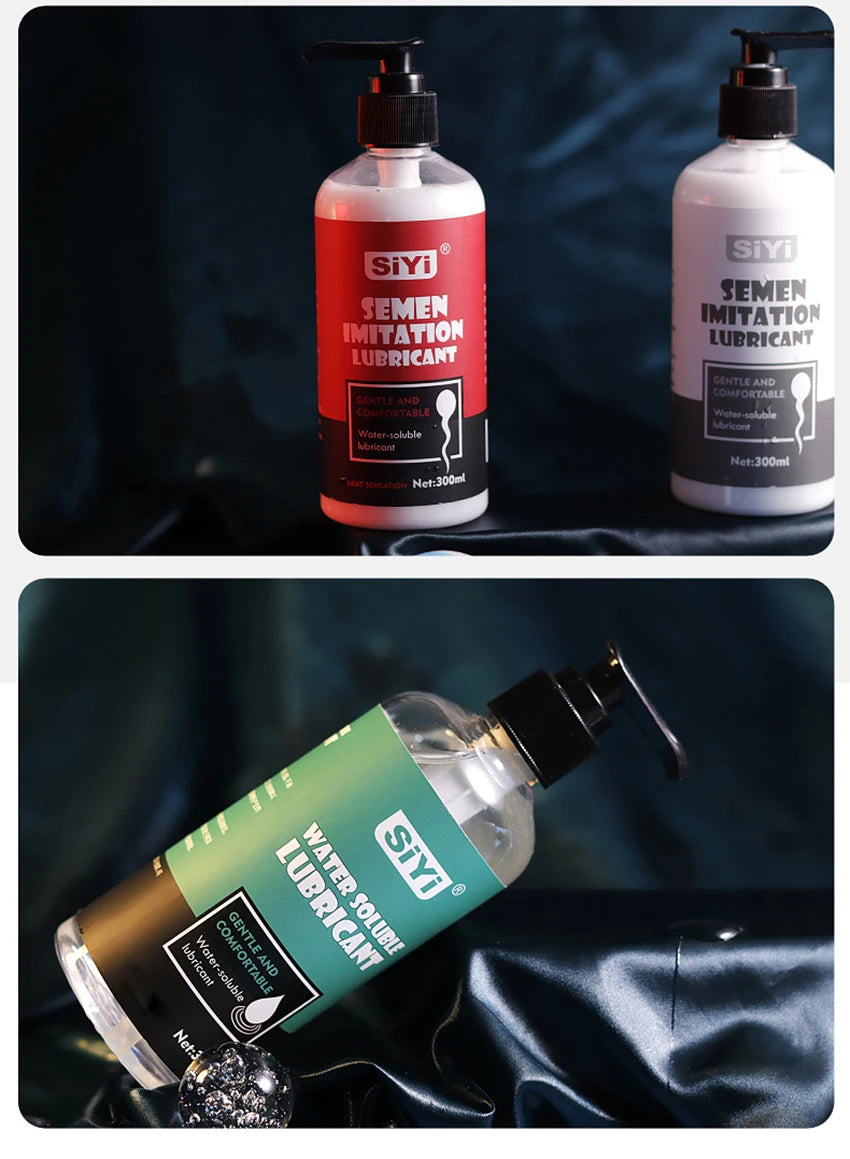 Lubrifiant Intime Effet Sperme Saveur Fruits – Gel à Base d’Eau pour Pénétration et Sextoys
