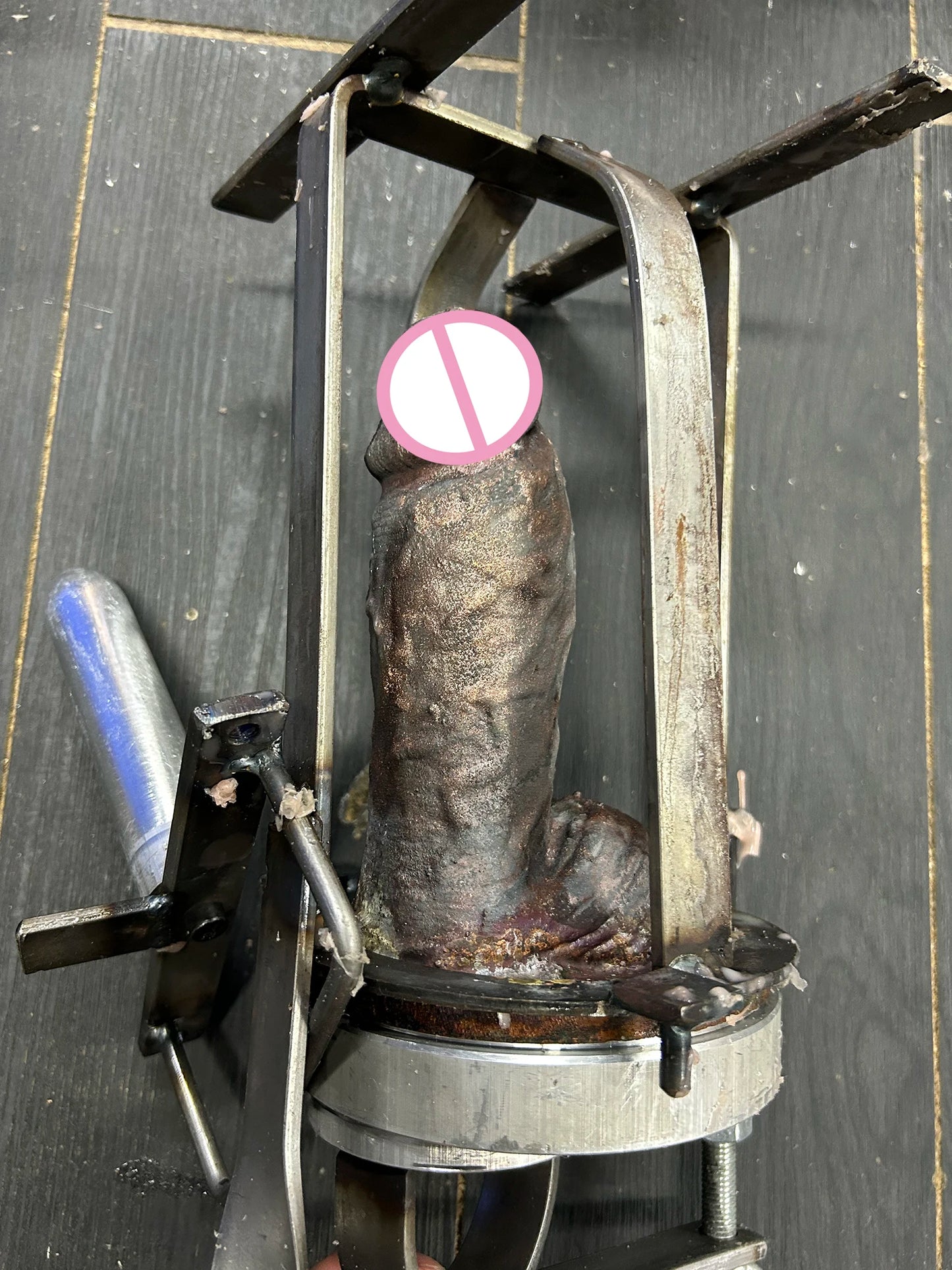 Godemichet Réaliste à Veines Apparentes - Double Silicone Souple - Gros Pénis avec Ventouse - Sextoy Anal et Vaginal pour Homme et Femme