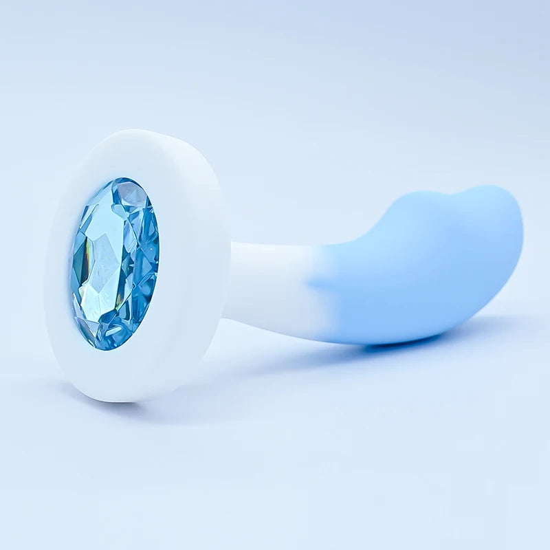 Plug Anal Silicone - Base Cristal | Stimulation Anale