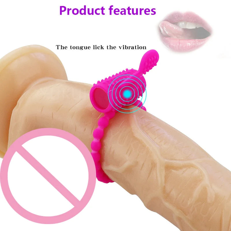 Anneau Pénien Vibrant – Sextoy pour Hommes, Femmes et Couples