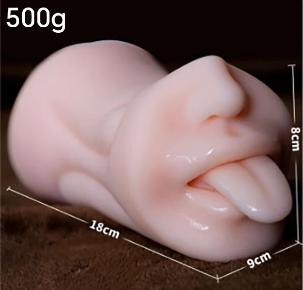Masturbateur Homme 2 en 1 - Vagin et Anus Réalistes - Sextoy Portable avec Texture 3D - Stimulation Maximale Sex Doll Pocket Pussy for Men