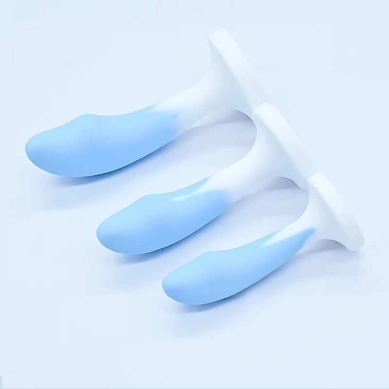 Plug Anal Silicone - Base Cristal | Stimulation Anale