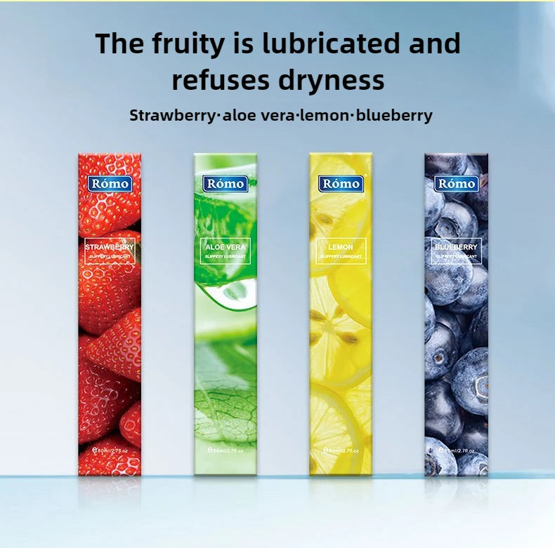 Lubrifiant Saveur Fruits – Gel Intime Hydratant à Base d’Eau pour Usage Vaginal et Anal