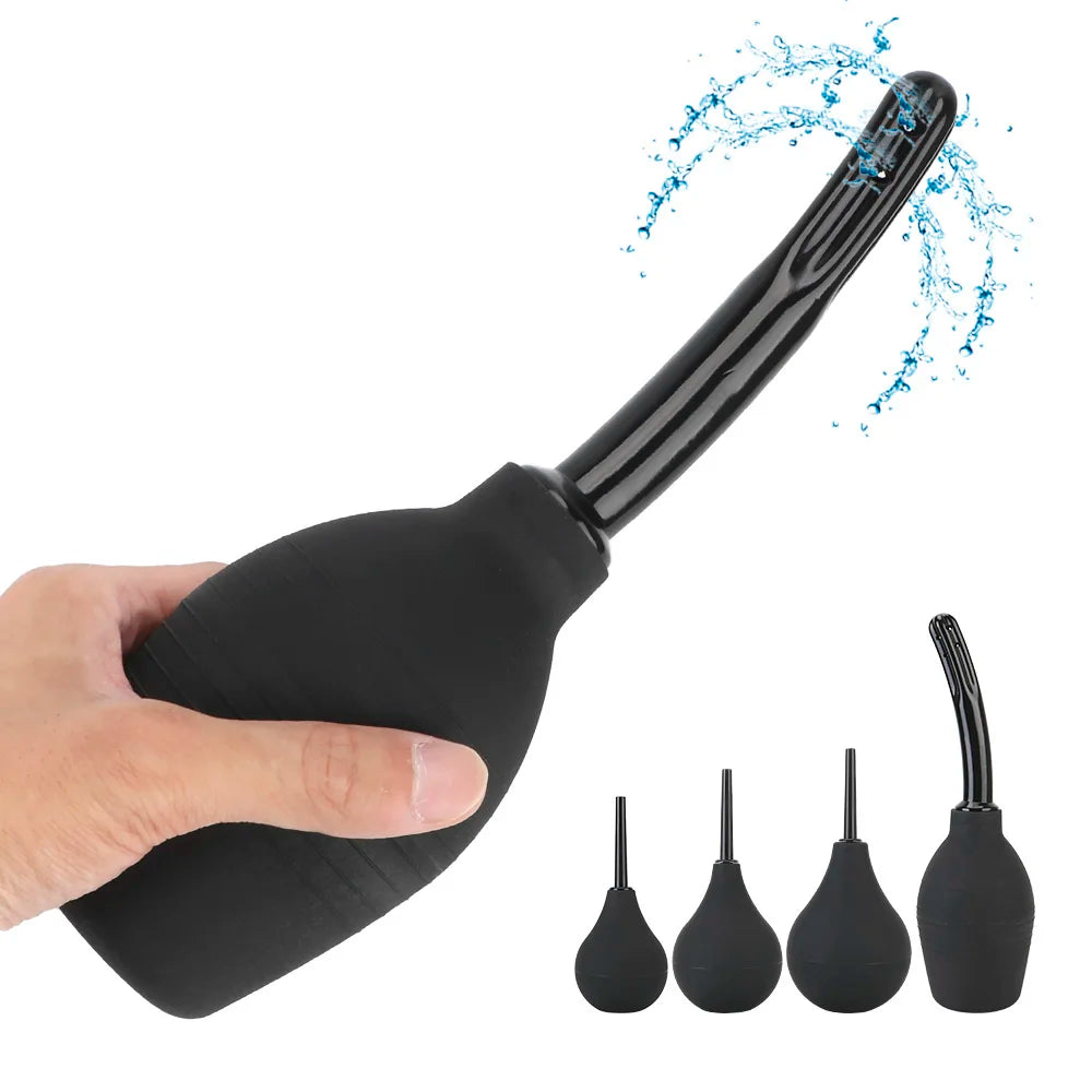 Douche Intime Anal et Vaginale - Pompe de Nettoyage Médicale pour Adultes | Embout Lavement Hygiénique