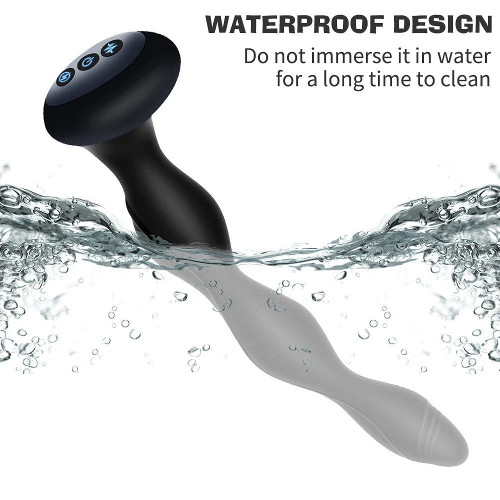 Plug Anal à Électrostimulation avec Chauffage Intelligent – Stimulateur Anal et Prostatique pour Homme et Femme | Sextoy Érotique Haute Technologie