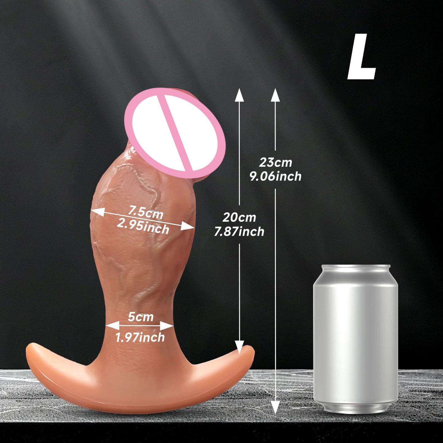 Super Big Skin Dildo Penis Prostate Massager – Sextoy réaliste en silicone pour stimulation analeized Strap-on Dildos Sex toys
