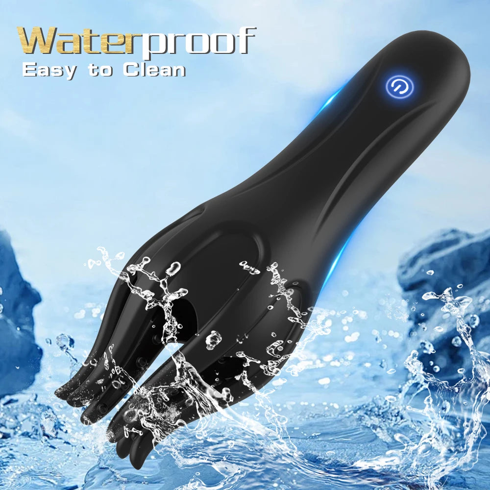 Stimulateur Vibrant pour Gland – Entraînement à l’Éjaculation Retardée et Plaisir Masculin