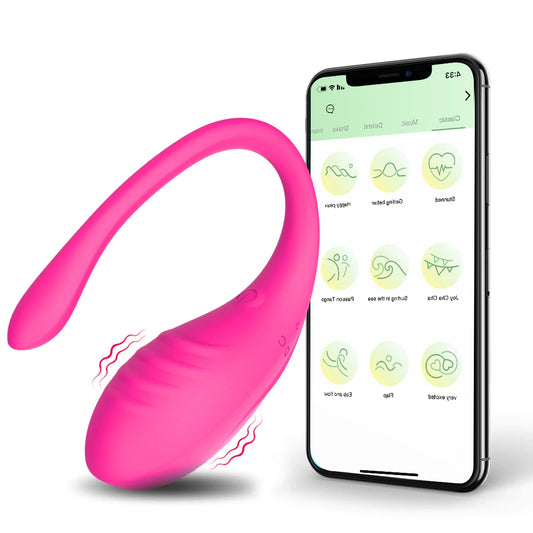 "Découvrez le plaisir ultime avec notre stimulateur intime à 9 vitesses, contrôlable via application – discrétion, puissance et sensations inégalées pour des moments inoubliables en solo ou en couple !"