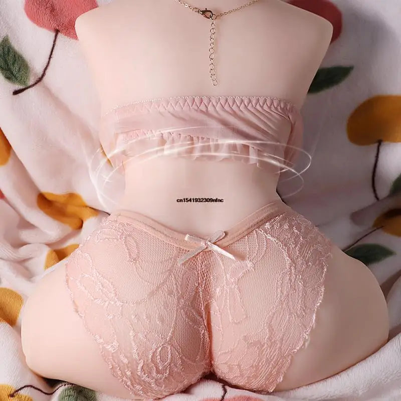 Sexdoll Torso en Silicone – Vagin Réaliste, Anus et Fesses Voluptueuses pour Homme