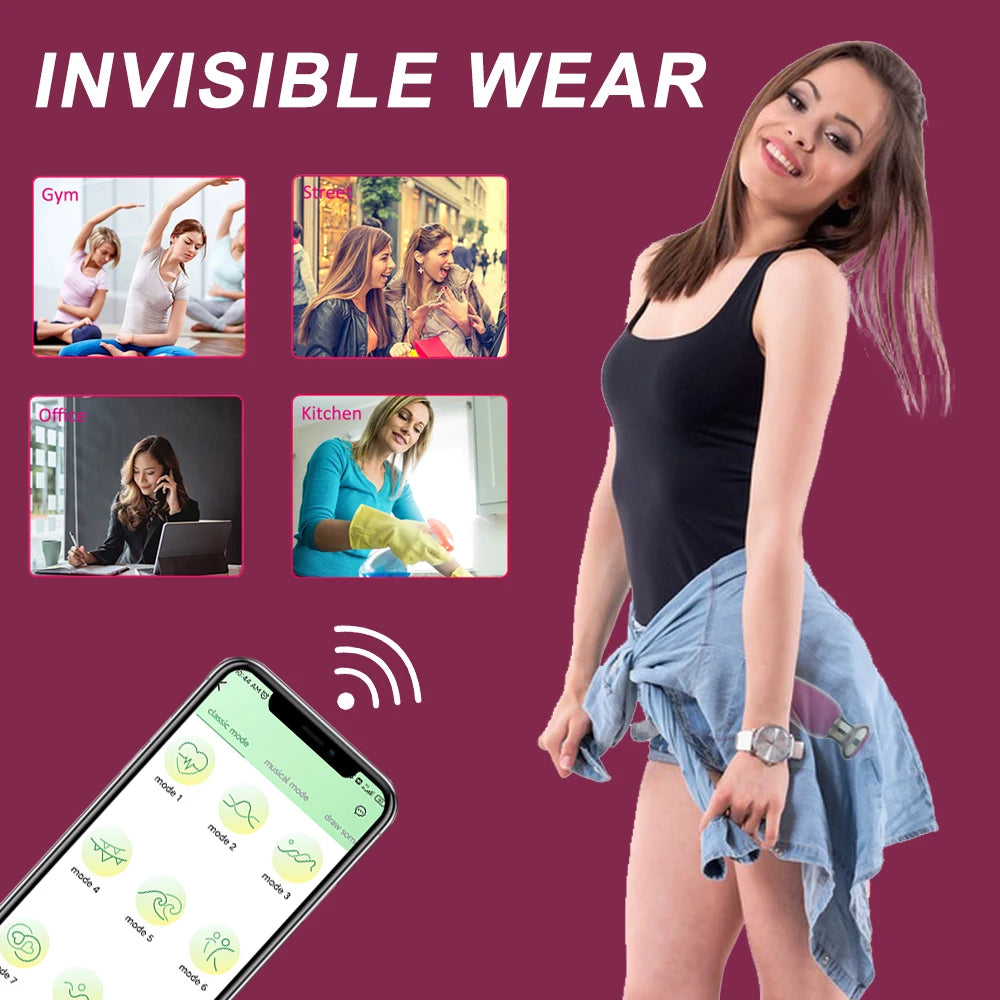 Plug Anal Vibrant Bluetooth - Télécommande via Application - Sextoy Unisexe Sans Fil pour Stimulation du Point G et Prostate - Compatible Homme/Femme