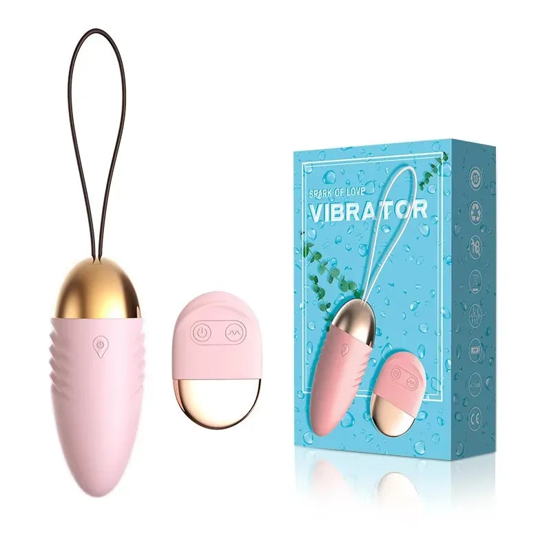 Boule de Massage Vaginale Vibrante – 10 Vitesses avec Télécommande Sans Fil