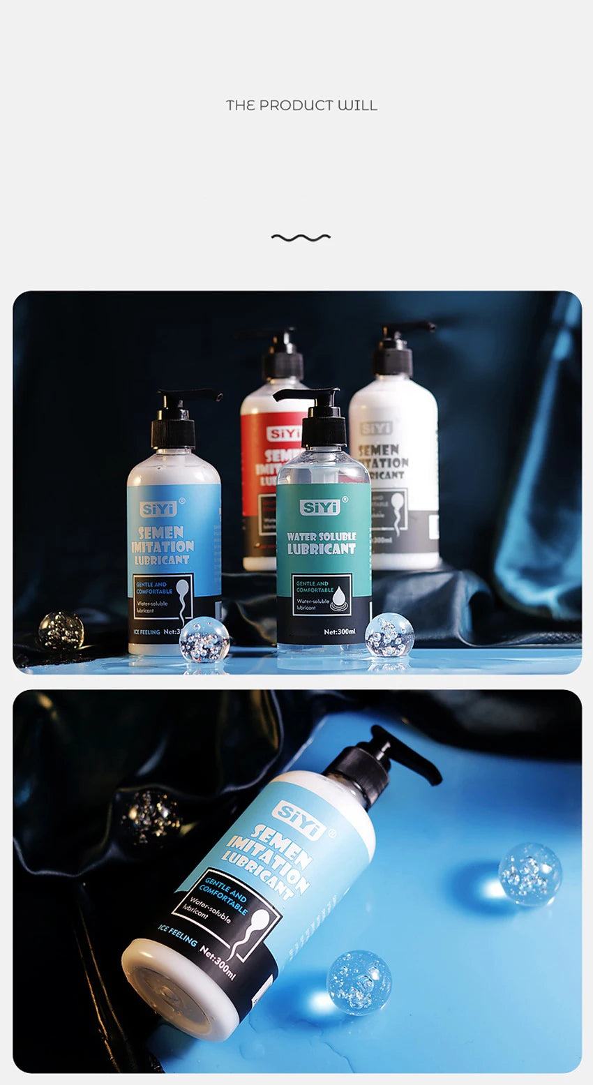 Lubrifiant Intime Effet Sperme Saveur Fruits – Gel à Base d’Eau pour Pénétration et Sextoys