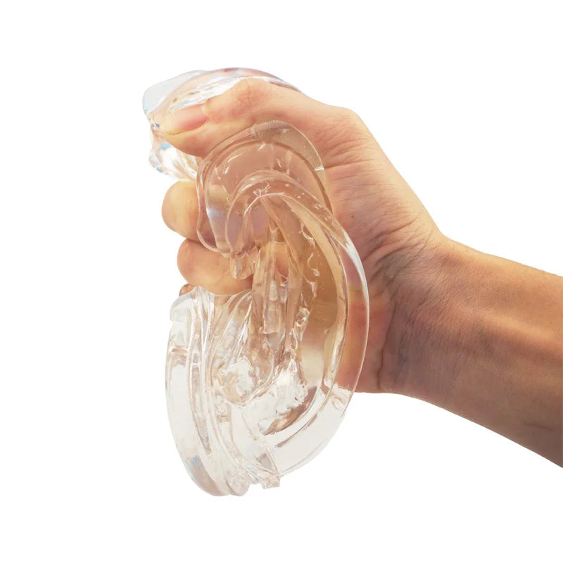 Masturbateur Homme – Vagin en Silicone Transparent avec Effet de Succion