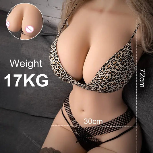 Sex Doll Taille Réelle pour Homme – Corps Féminin Réaliste avec Vagin et Anus Hyper Réalistes, Poupée Sexy Haut de Gamme