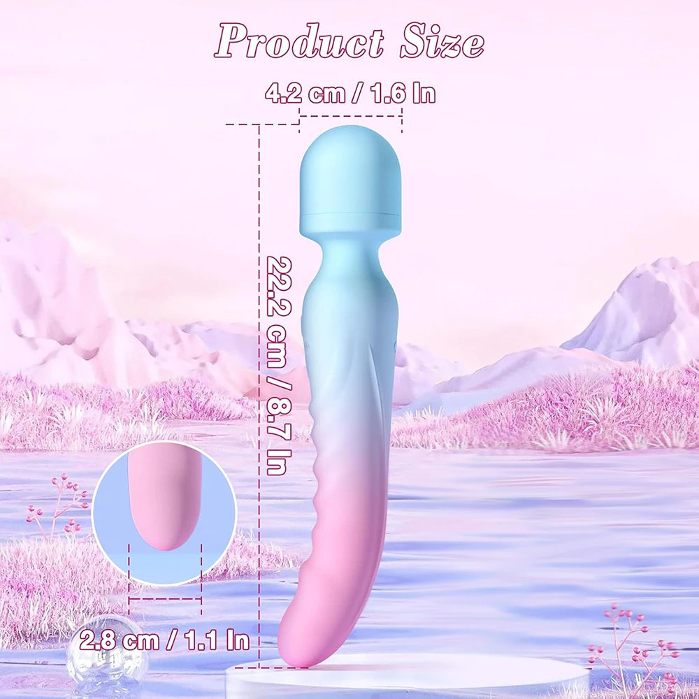 Vibromasseur AV Puissant pour Femme – Stimulation Point G, Clitoris & Massage Vaginal