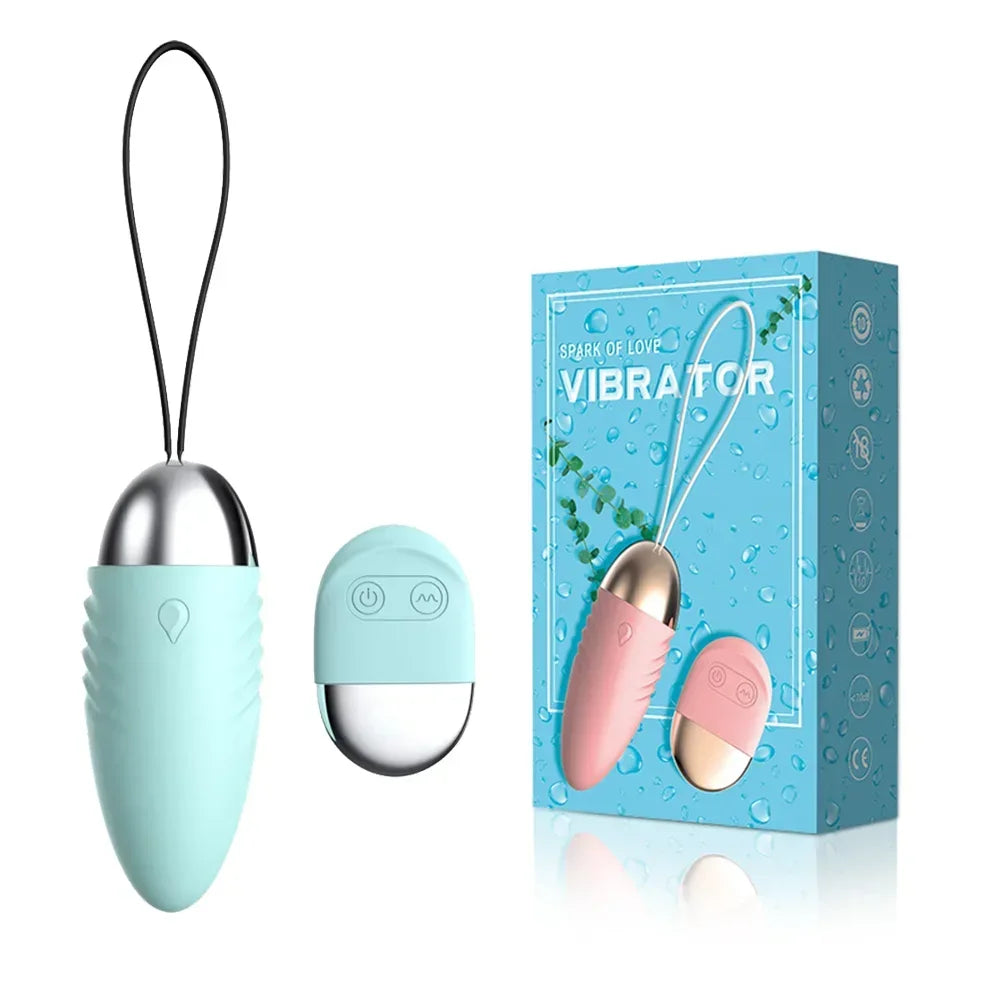 Boule de Massage Vaginale Vibrante – 10 Vitesses avec Télécommande Sans Fil