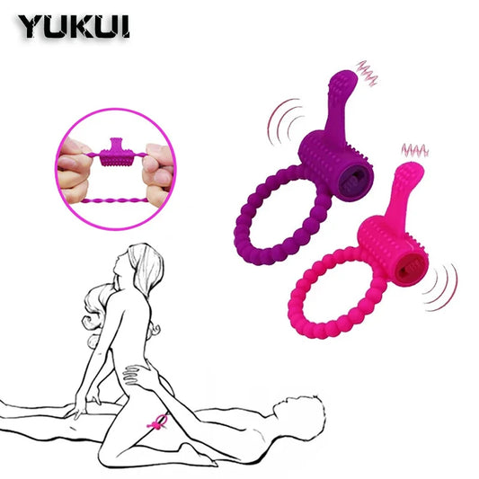 Anneau Pénien Vibrant – Sextoy pour Hommes, Femmes et Couples
