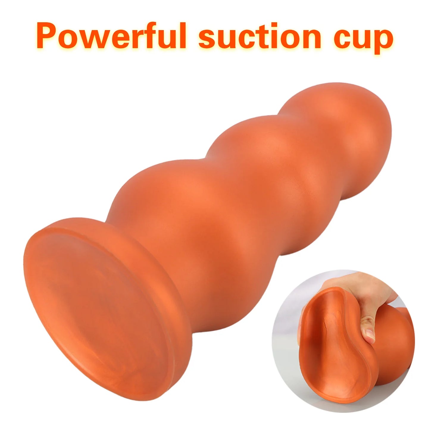Perles Anales XXL en Silicone Souple - Plug Anal Lisse Grande Taille | Sextoy Femme et Homme
