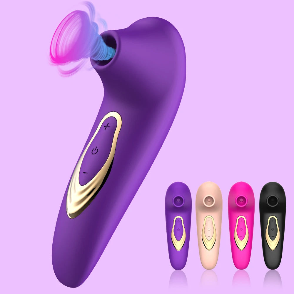 "Vibrateur suceur clitoridien – Stimule le point G, les tétons et le clitoris pour un plaisir intense. Masturbateur érotique conçu pour le plaisir féminin."