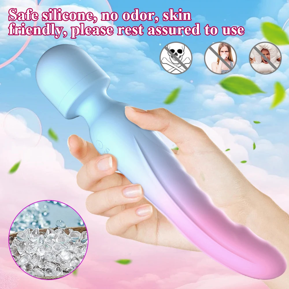 Vibromasseur AV Puissant pour Femme – Stimulation Point G, Clitoris & Massage Vaginal