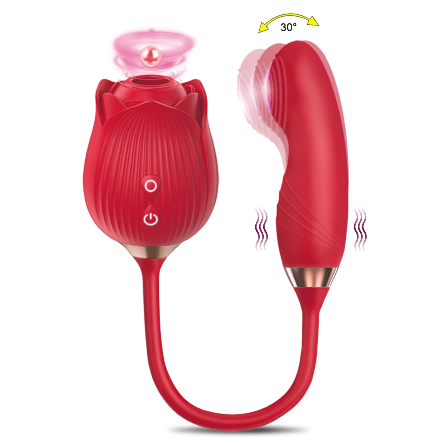 Vibromasseur Suceur de Clitoris – Stimulateur Multi-Zones pour Femme | Clitoris, Mamelons, Point G