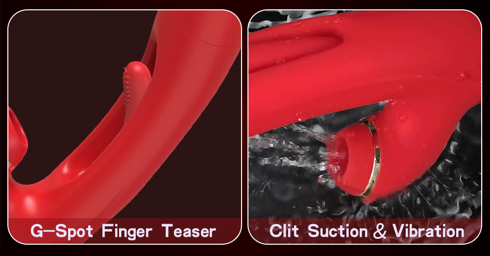 Stimulateur clitoridien nouvelle génération – Vibromasseur "Lapin" avec tapotement, vibration et succion pour des sensations intenses et ciblées