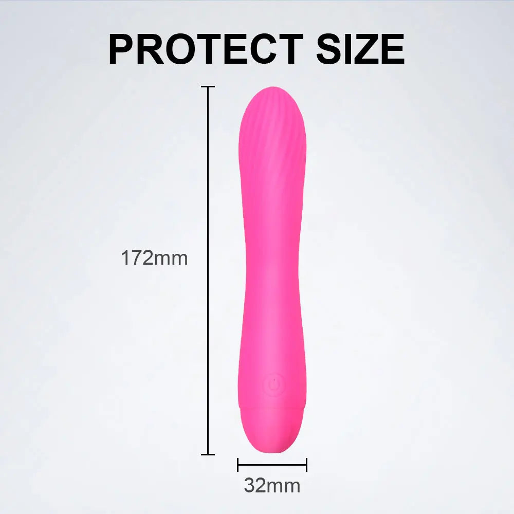 ibromasseur Réaliste en Silicone Souple – Rechargeable – Stimulateur Clitoridien et Vaginal pour Femme