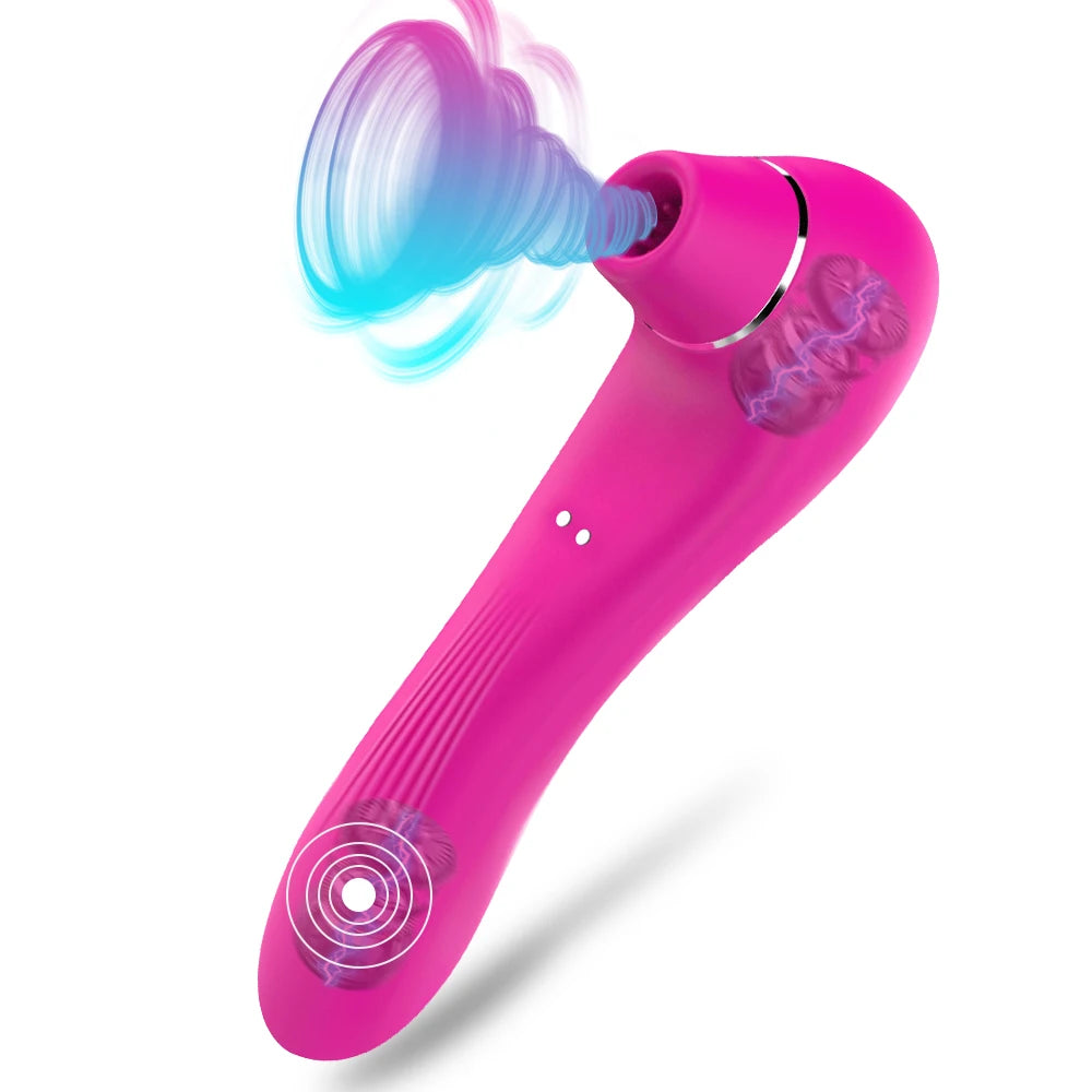 Vibromasseur à Succion – Stimulateur Clitoridien & Effet Caresse Orale
