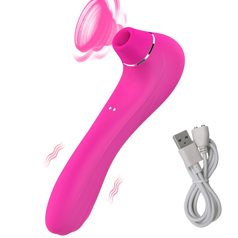 Vibromasseur à Succion – Stimulateur Clitoridien & Effet Caresse Orale